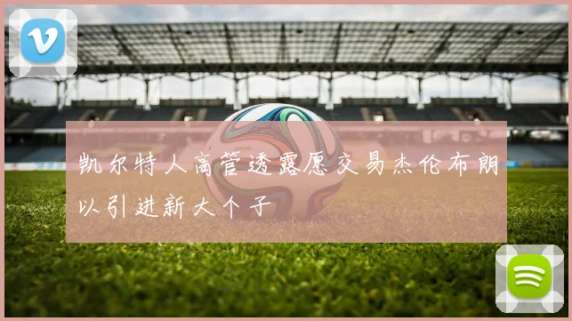 凯尔特人高管透露愿交易杰伦布朗以引进新大个子